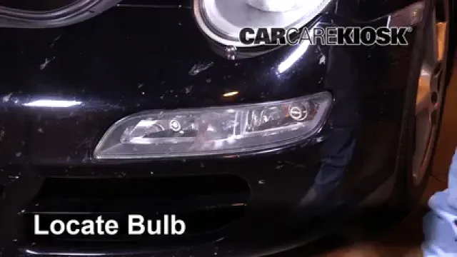 2005 Porsche 911 Carrera 3.6L 6 Cyl. Coupe (2 Door) Éclairage Feu antibrouillard (remplacer l'ampoule)